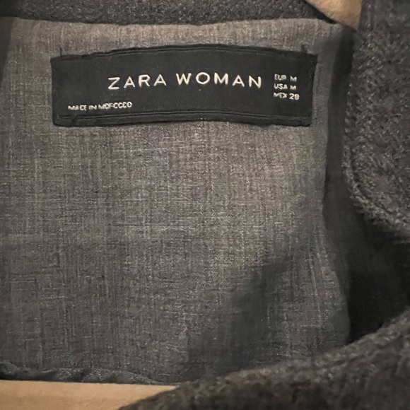 Zara Military Style Coat. Size. M - Picture 9 of 15